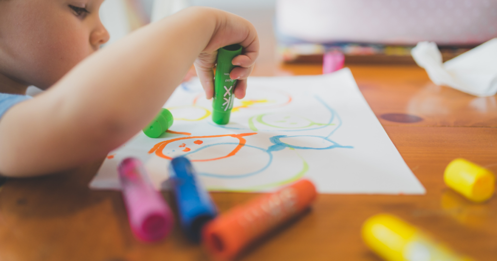 Kid drawing